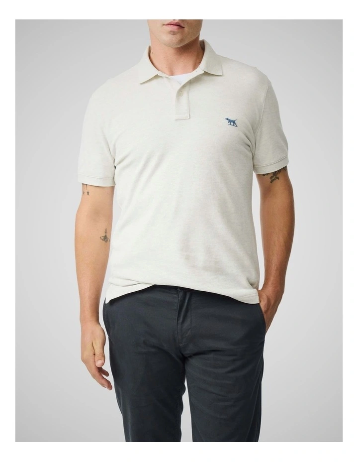 The Gunn Sports Fit Polo in Ice image 1