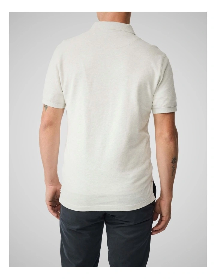 The Gunn Sports Fit Polo in Ice image 3
