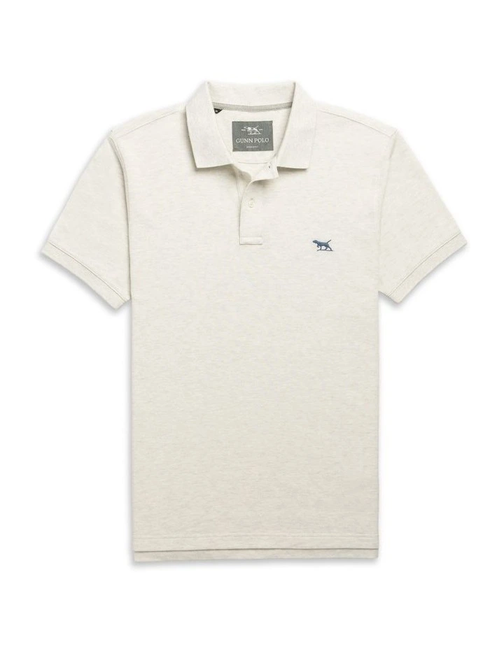 The Gunn Sports Fit Polo in Ice image 4
