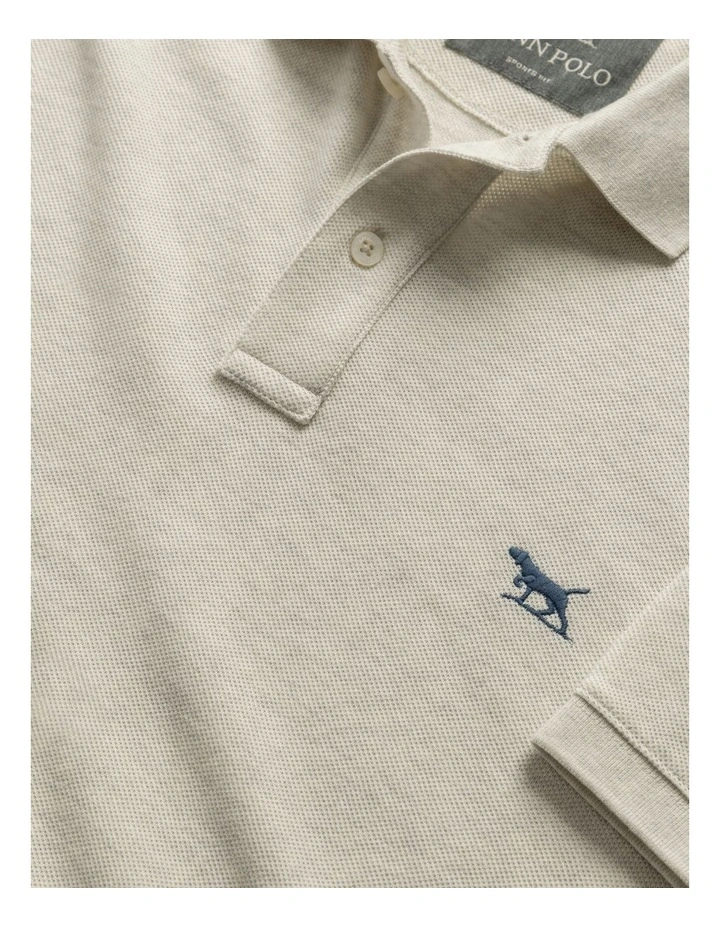 The Gunn Sports Fit Polo in Ice image 5