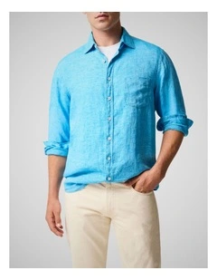 Coromandel Sports Fit Shirt in Cobalt