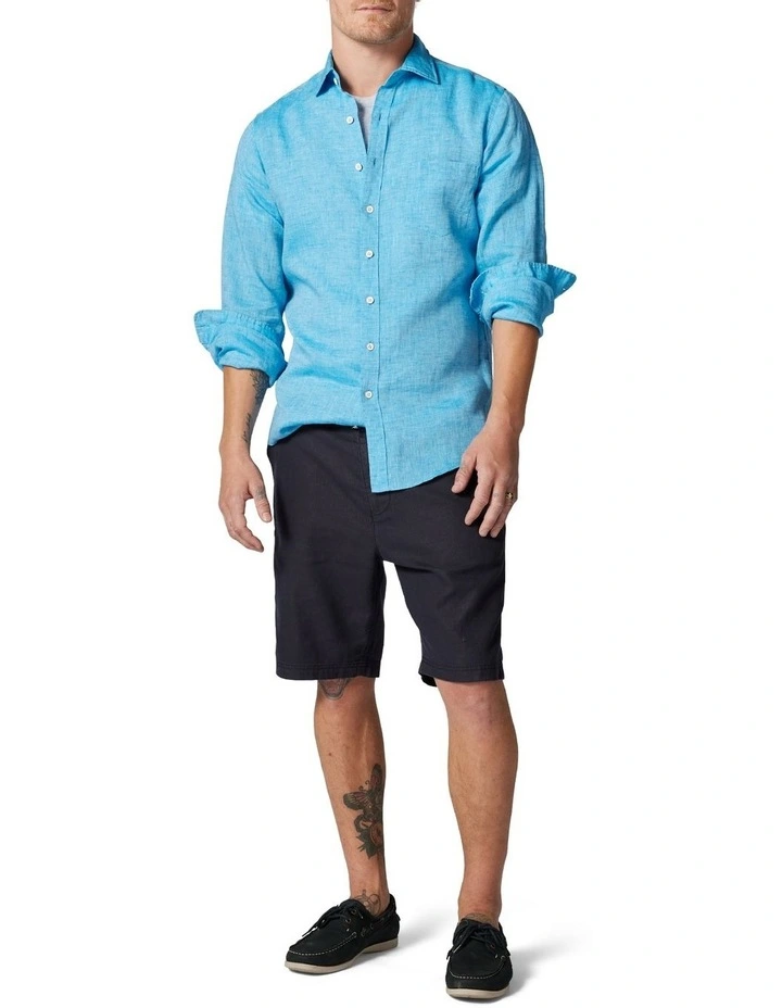 Coromandel Sports Fit Shirt in Cobalt image 2