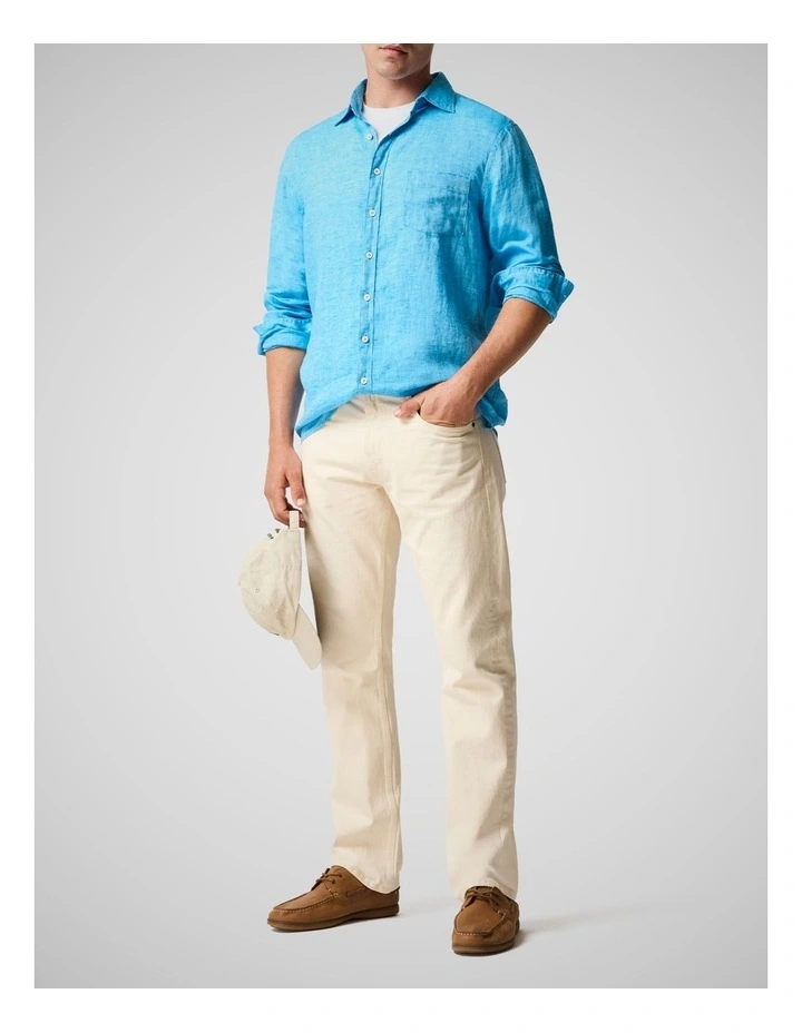 Coromandel Sports Fit Shirt in Cobalt image 2