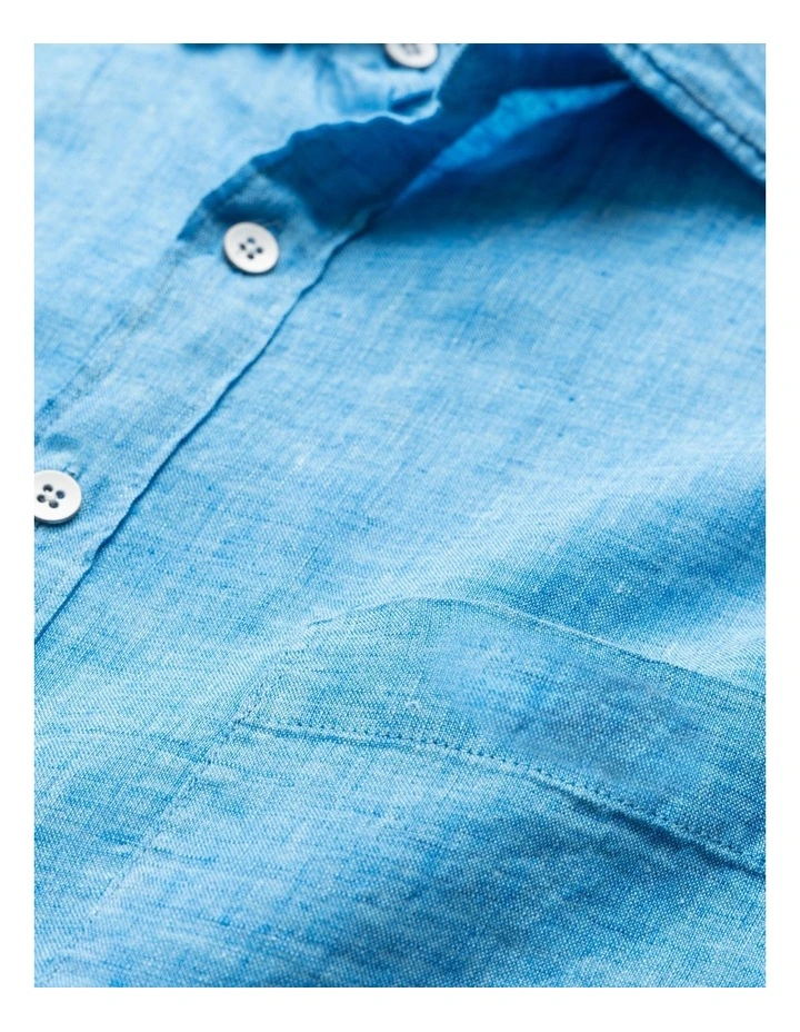 Coromandel Sports Fit Shirt in Cobalt image 5
