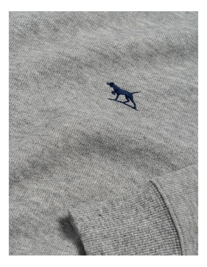 Gunn Crew Neck Sweat in Fog image 5