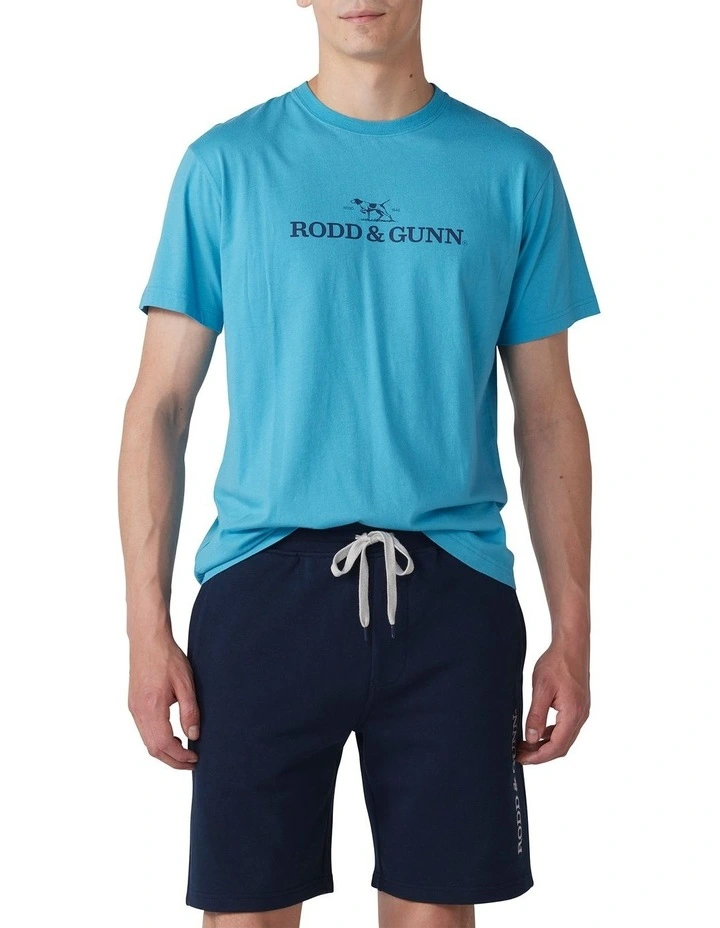 Logo T-Shirt in Turquoise image 1