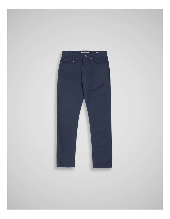 Gunn Straight Fit Regular Leg Jean in Navy image 4