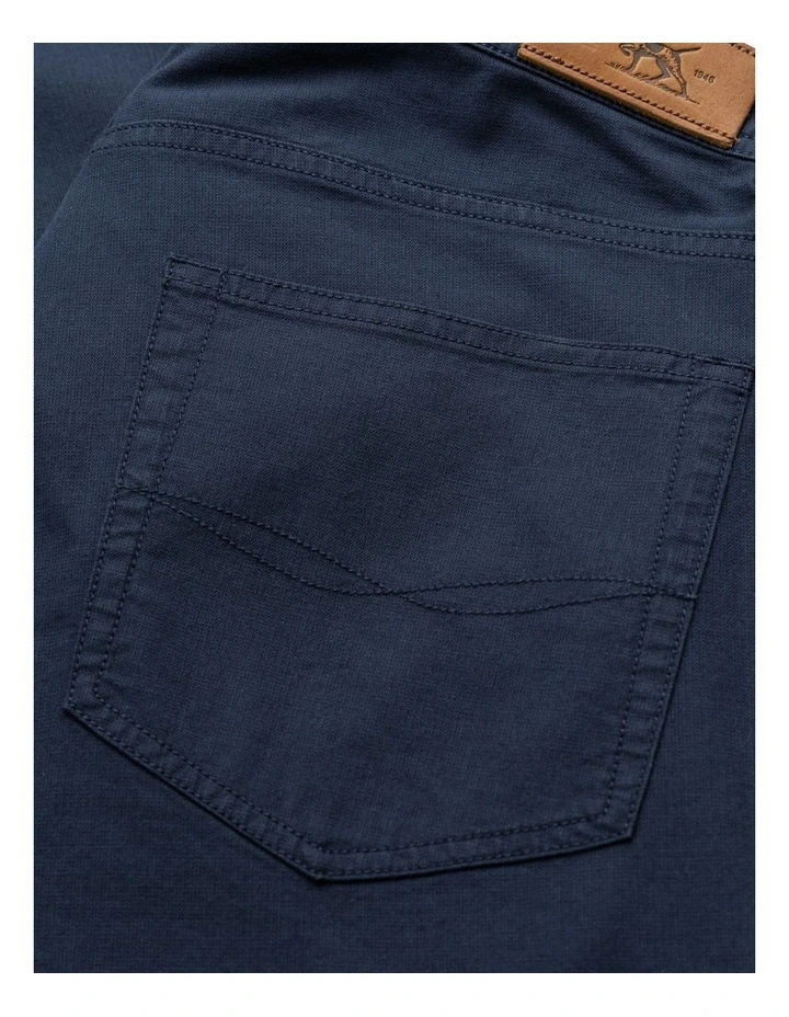 Gunn Straight Fit Regular Leg Jean in Navy image 5