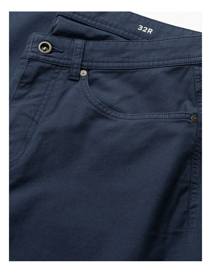 Straight Fit Long Leg Jean in Navy image 6