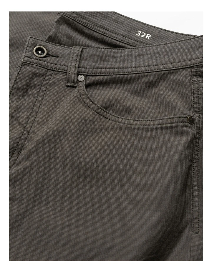 Gunn Straight Fit Jean Long Leg in Forest image 6