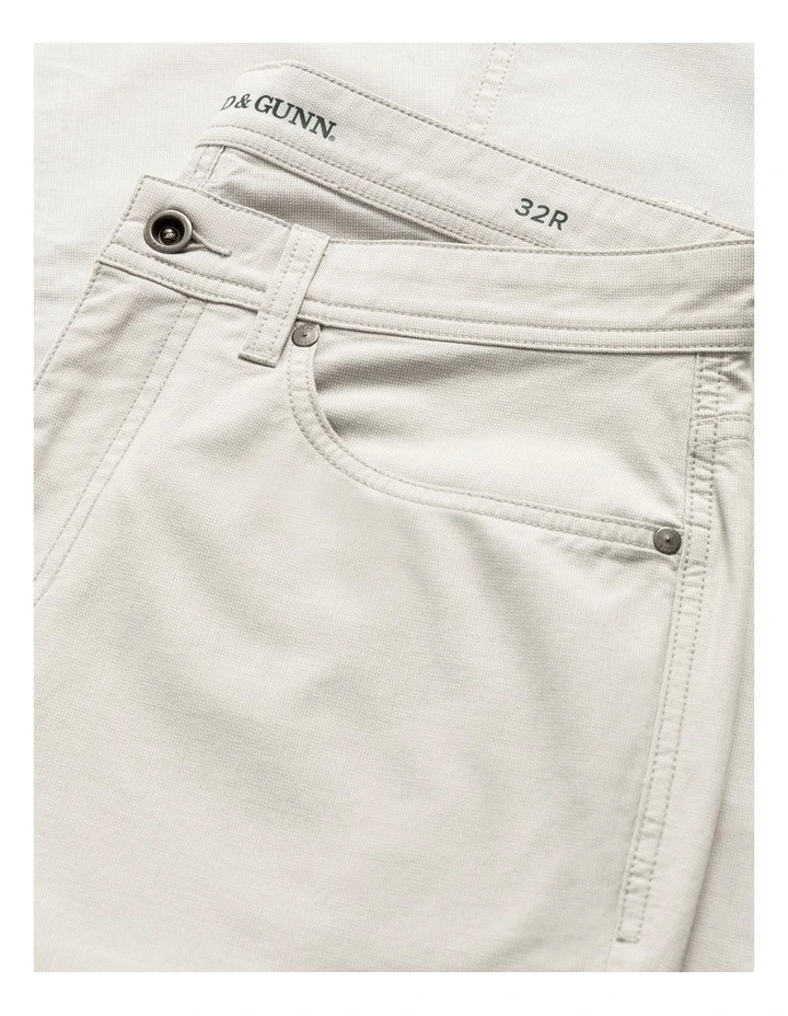 Regular Leg Straight Fit Jean in Oatmeal image 5