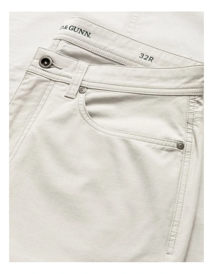 Long Leg Straight Fit Jean in Oatmeal image 5