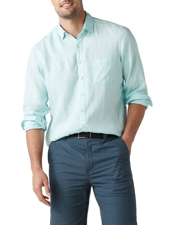 Mens Long Sleeve Shirt With Pocket 