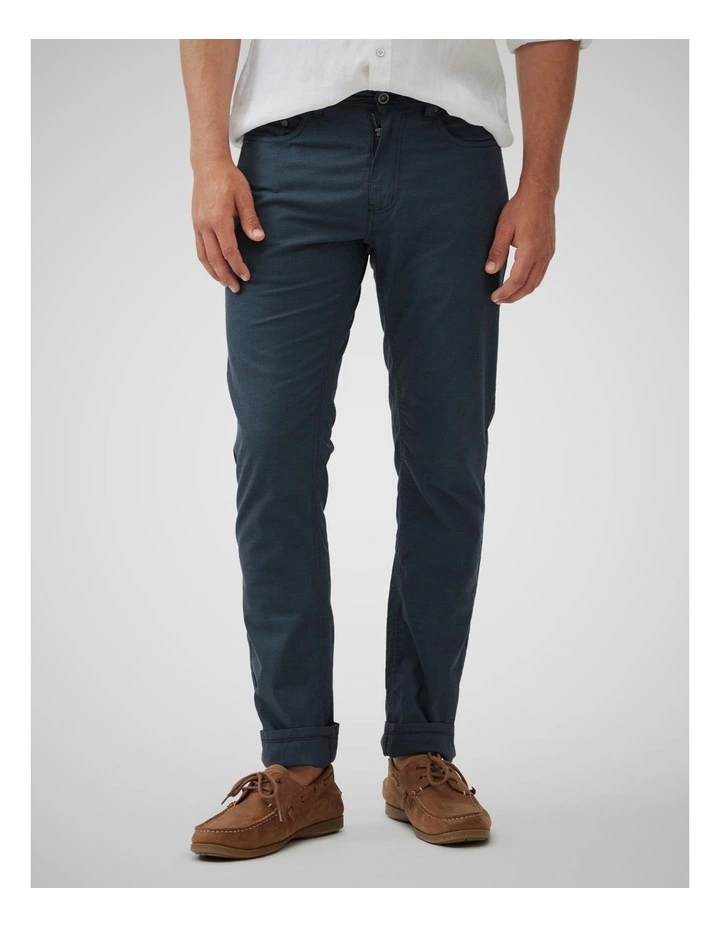 Long Leg Straight Fit Jean in Bluestone image 1