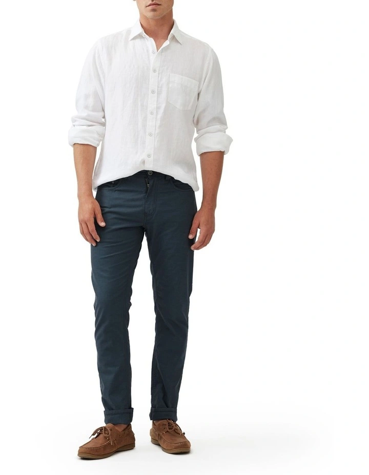 Short Leg Straight Fit Jean in Bluestone image 2
