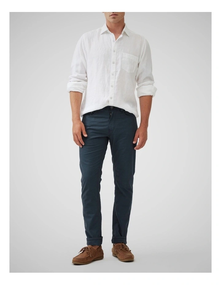 Short Leg Straight Fit Jean in Bluestone image 2