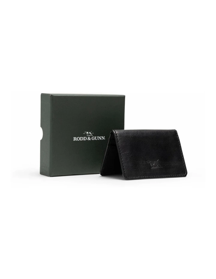 Lewis Tops Track Card Holder in Nero image 4
