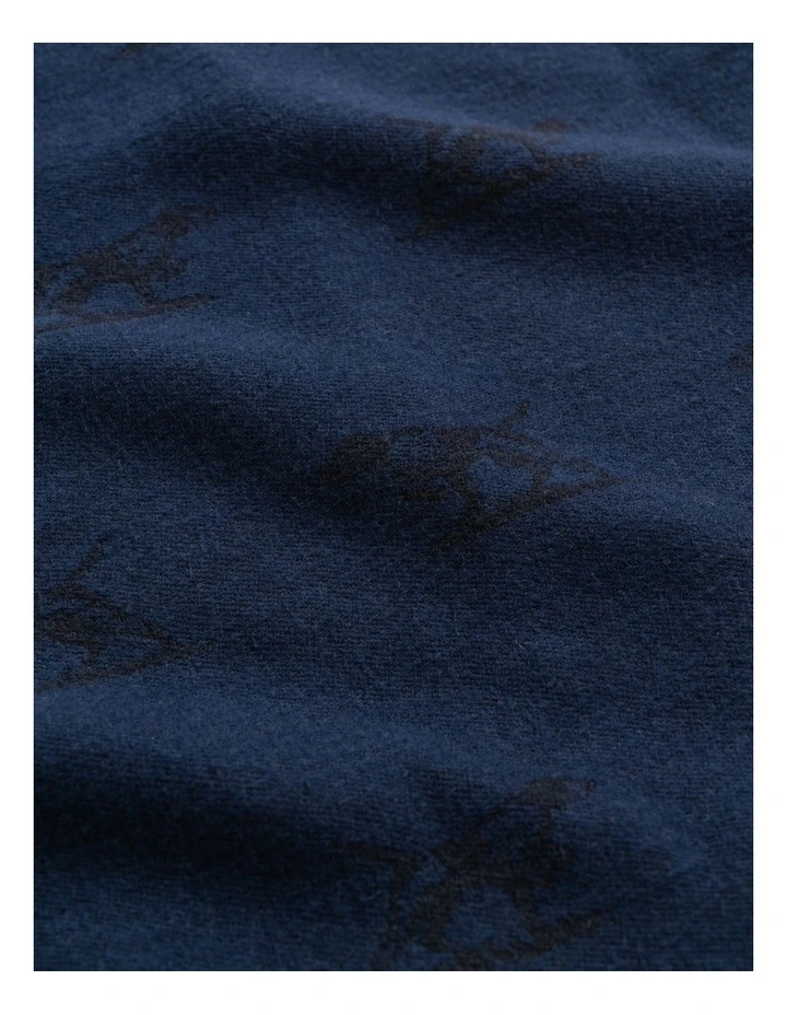 Gunner Laguna Navy Scarf image 3