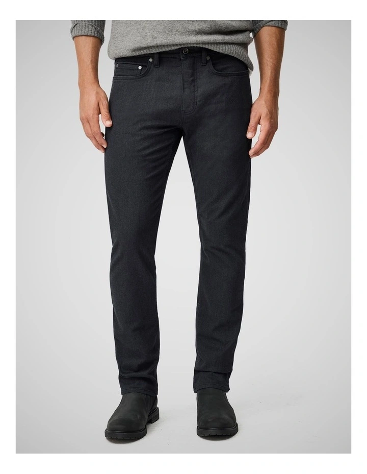 Motion Melange Straight Fit Jean in Onyx image 1