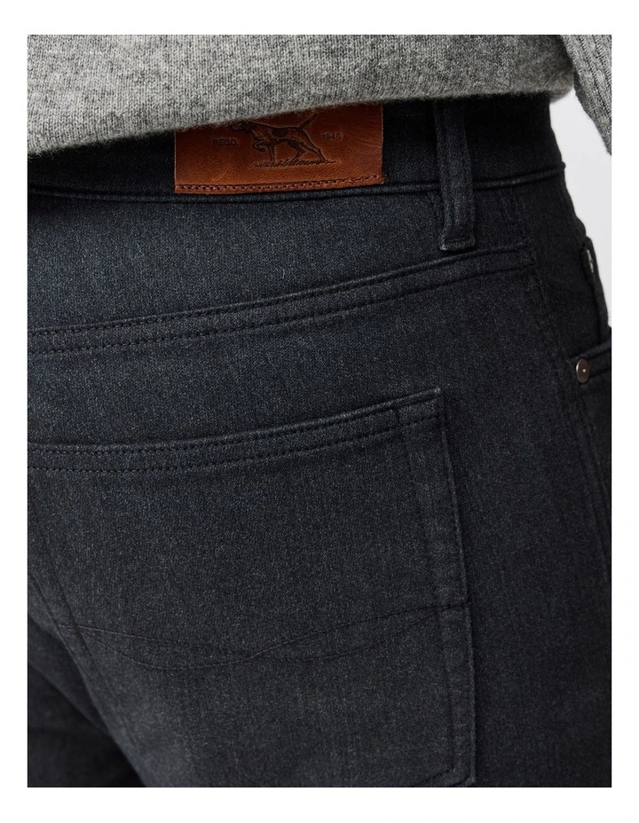 Motion Melange Straight Fit Jean in Onyx image 6
