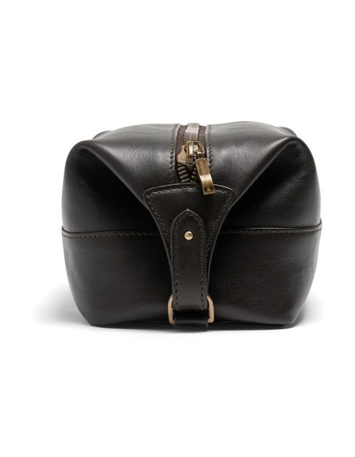 Kingston Shave Bag in Chocolate image 3