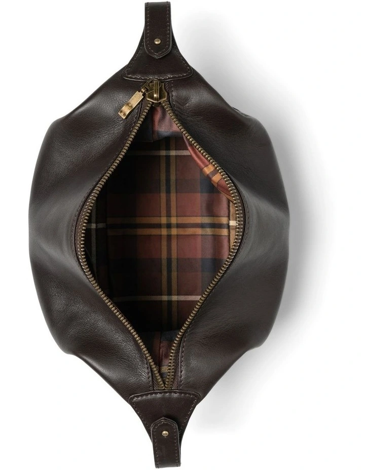 Kingston Shave Bag in Chocolate image 7