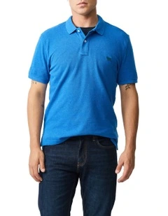 The Gunn Sports Fit Polo in Lapis