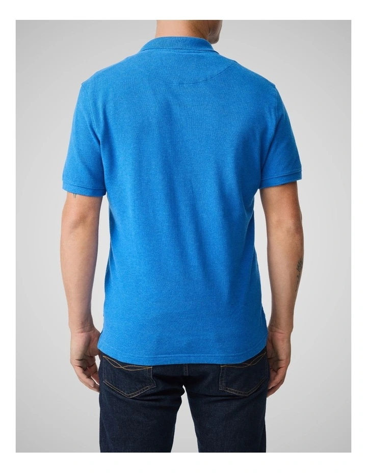 The Gunn Sports Fit Polo in Lapis image 3