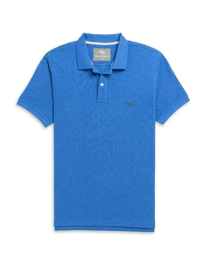 The Gunn Sports Fit Polo in Lapis image 4