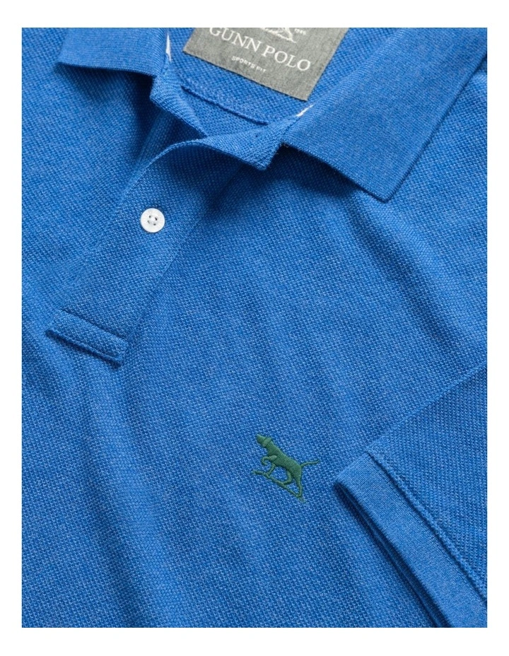 The Gunn Sports Fit Polo in Lapis image 5