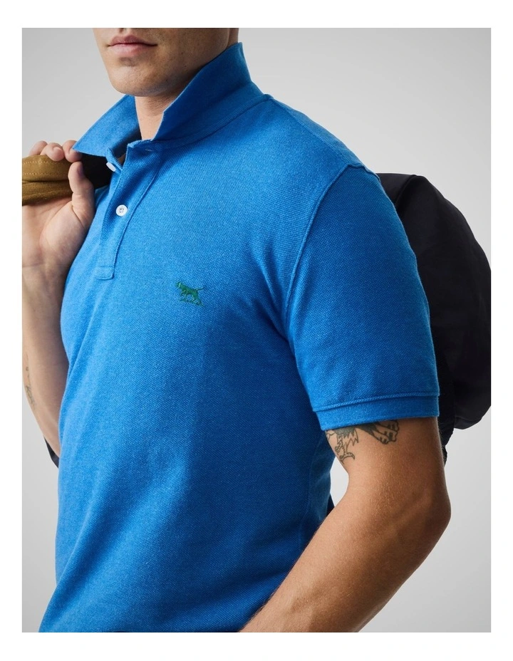 The Gunn Sports Fit Polo in Lapis image 6