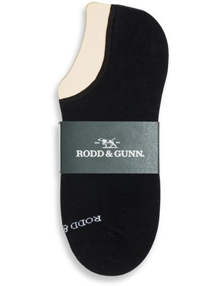 Edgecumbe No-Show 3-Pack Sock in Onyx image 2