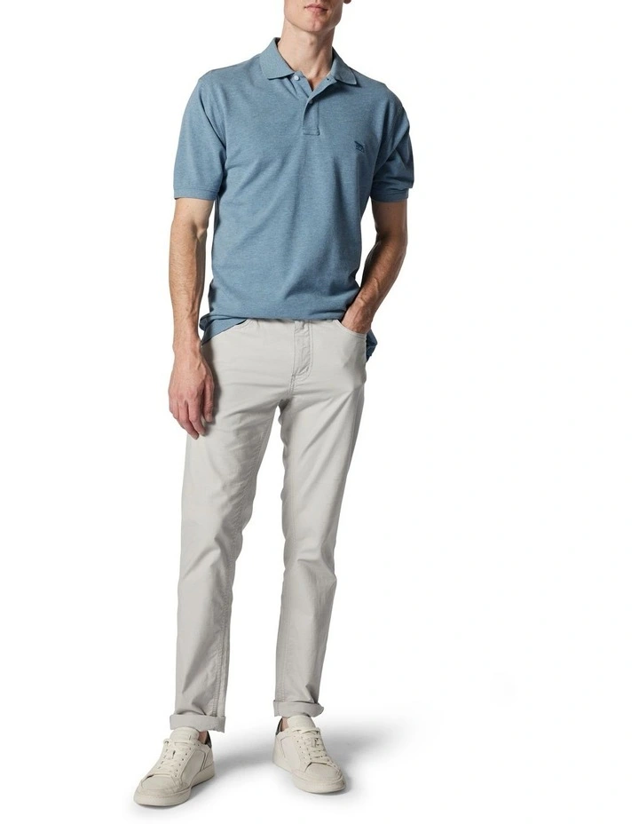 The Gunn Original Fit Polo in Stonewash image 2