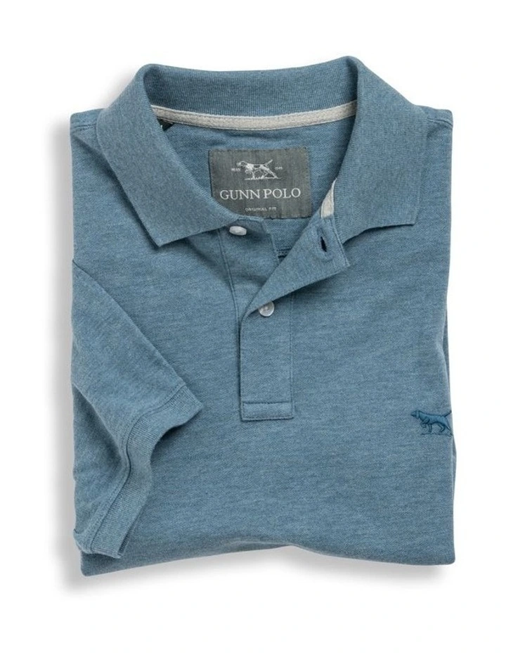 The Gunn Original Fit Polo in Stonewash image 4