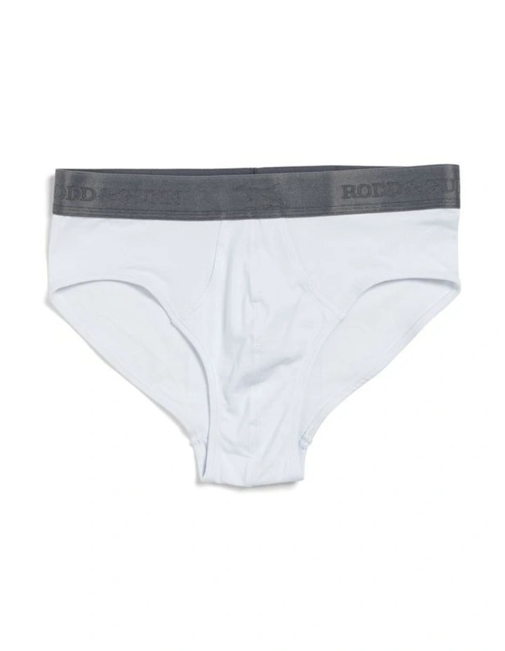 Gunn Shy Brief in White image 4