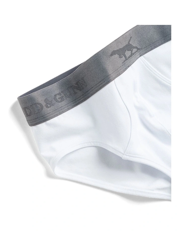 Gunn Shy Brief in White image 5