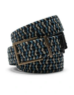 Karaka Bay Belt in Denim Multi