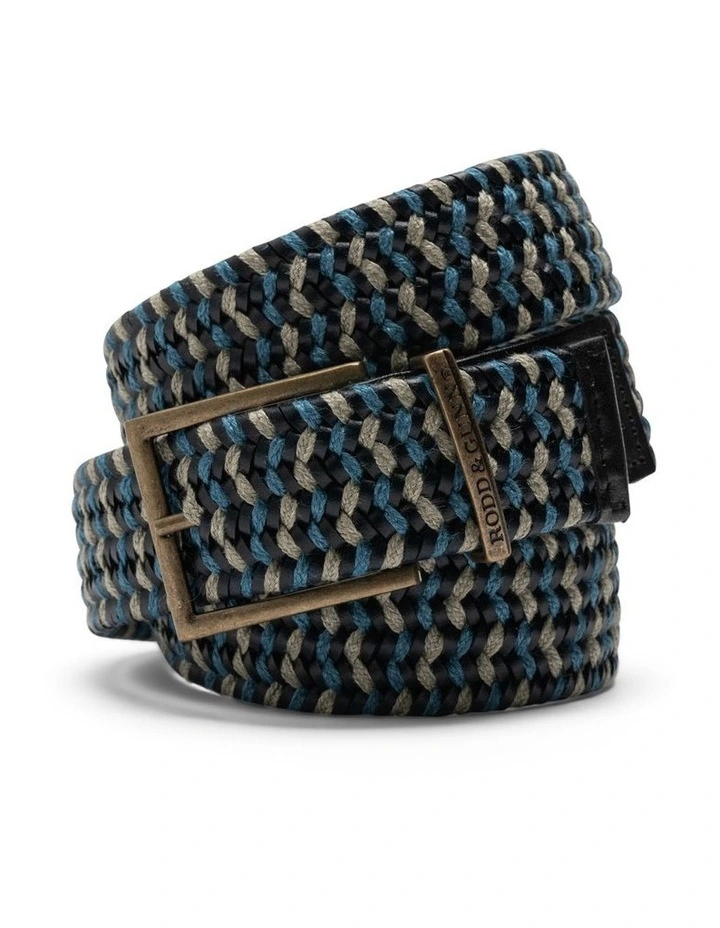 Karaka Bay Belt in Denim Multi image 1