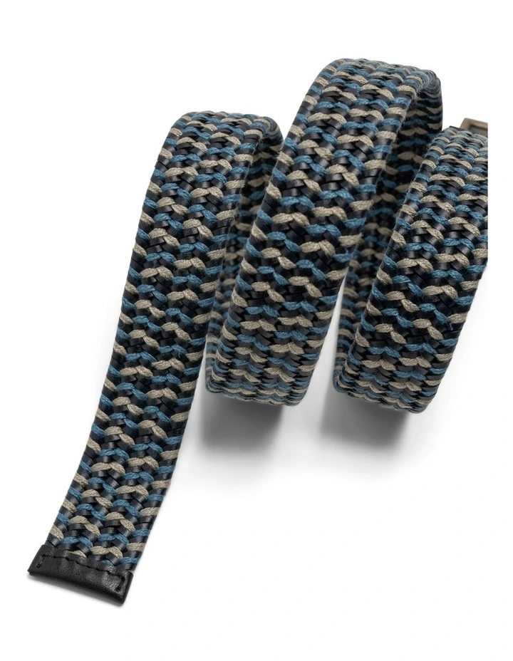 Karaka Bay Belt in Denim Multi image 3