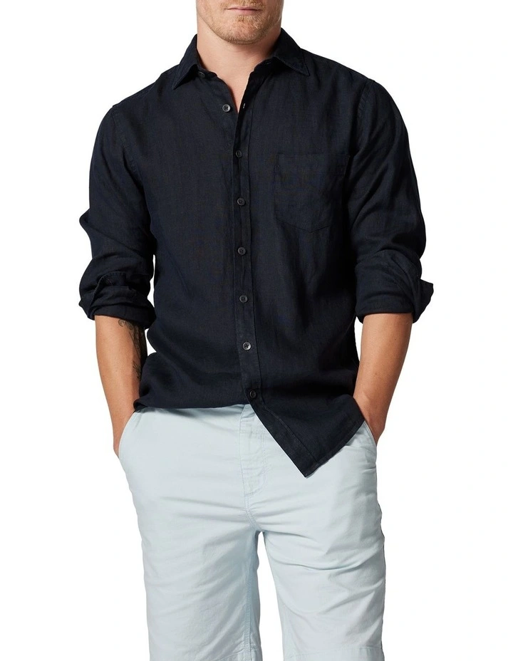 Coromandel Sports Fit Shirt in Midnight image 1