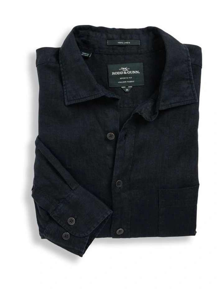 Coromandel Sports Fit Shirt in Midnight image 4