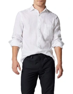 Coromandel Sports Fit Shirt in Snow