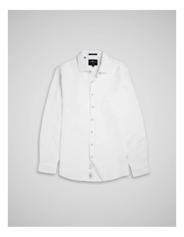 Coromandel Sports Fit Shirt in Snow image 3