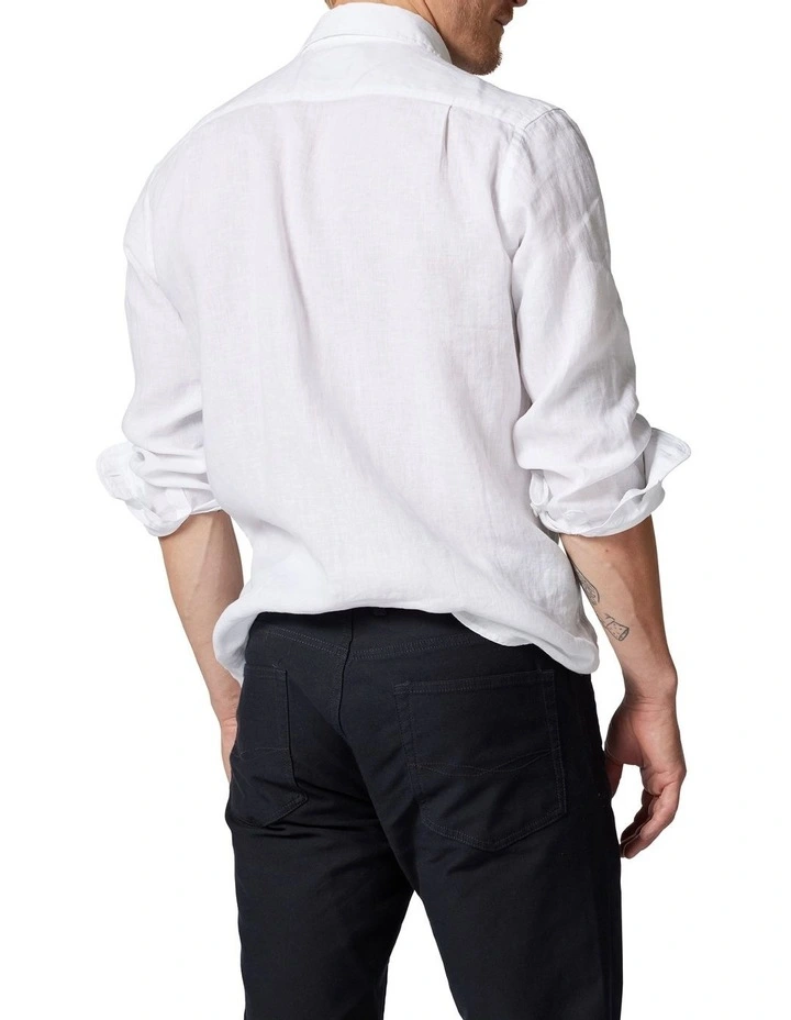 Coromandel Sports Fit Shirt in Snow image 3