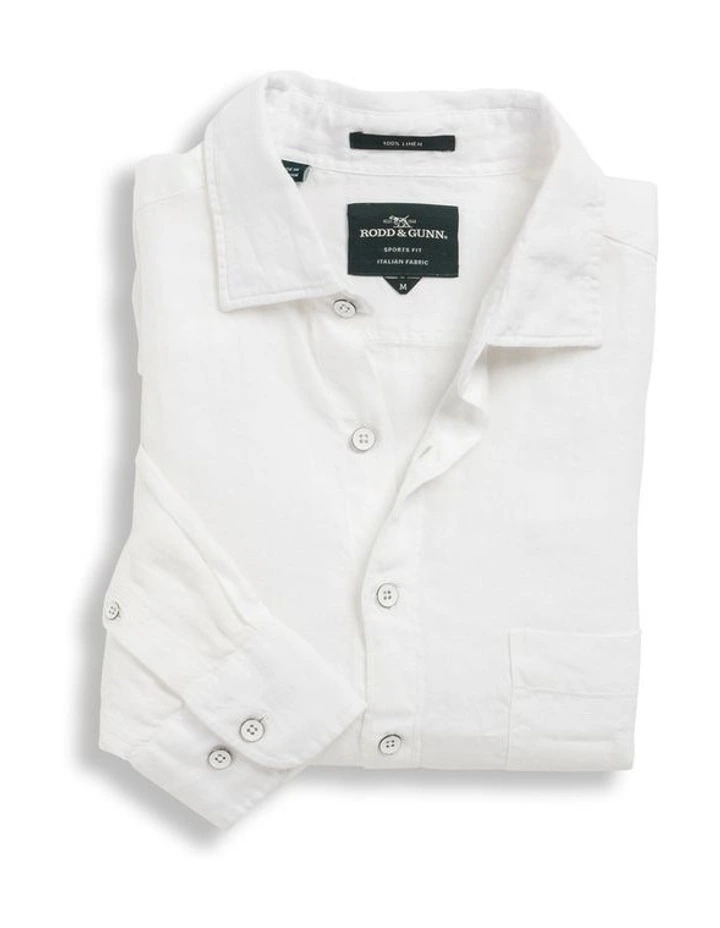 Coromandel Sports Fit Shirt in Snow image 4