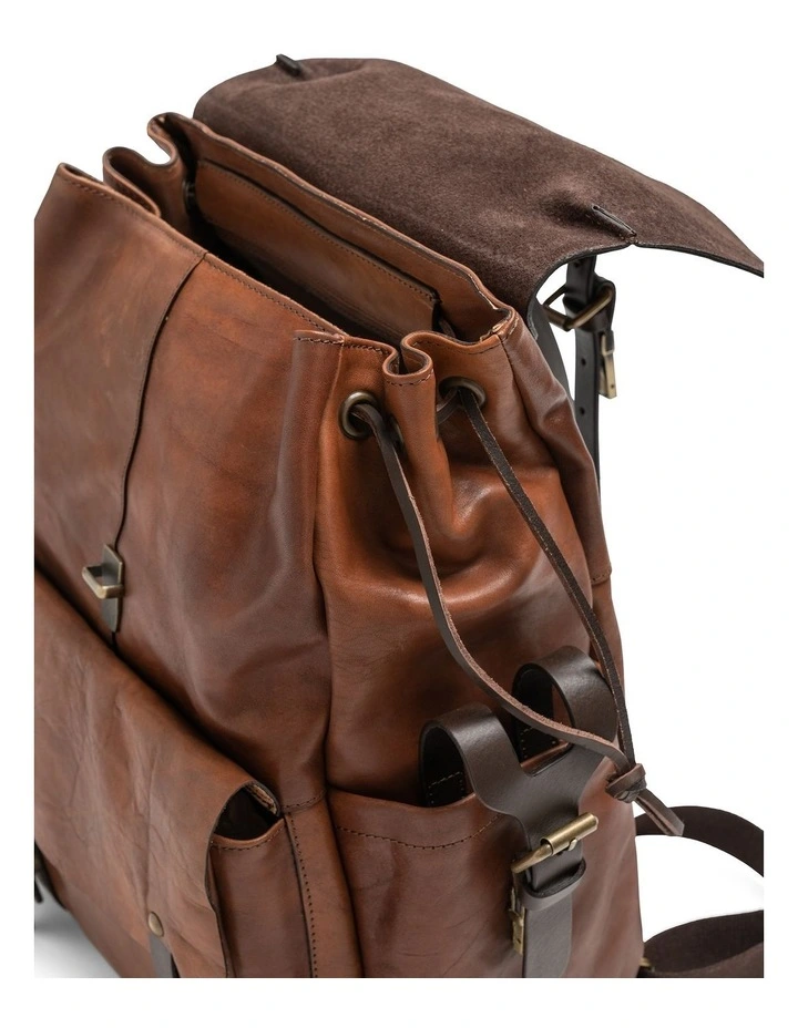 Tuakau Backpack in Tan image 6