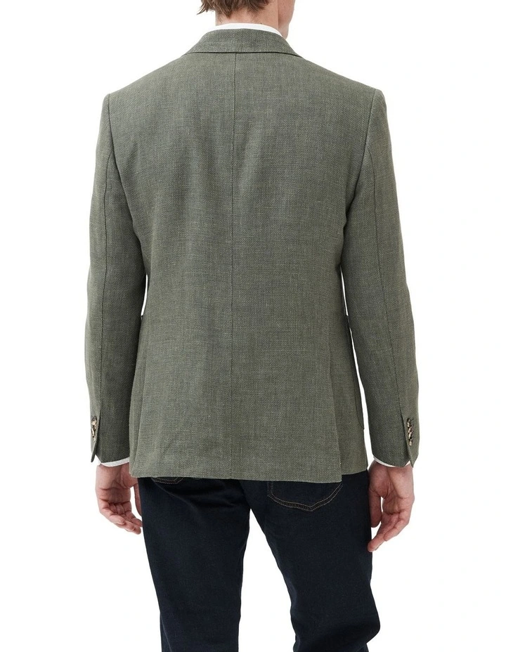 The Cascades Sports Fit Jacket in Green image 2