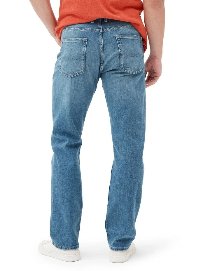 Timaru Relaxed Fit Italian Denim Regular Leg in Light Blue image 2