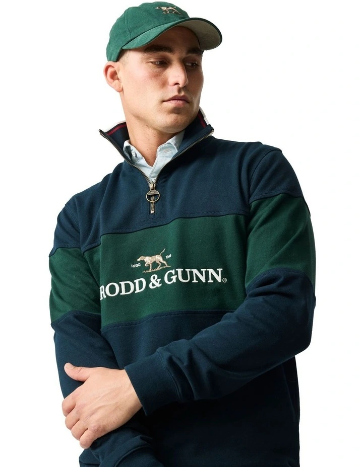 Rodd & Gunn Foresters Peak Sweat in Eclipse | MYER