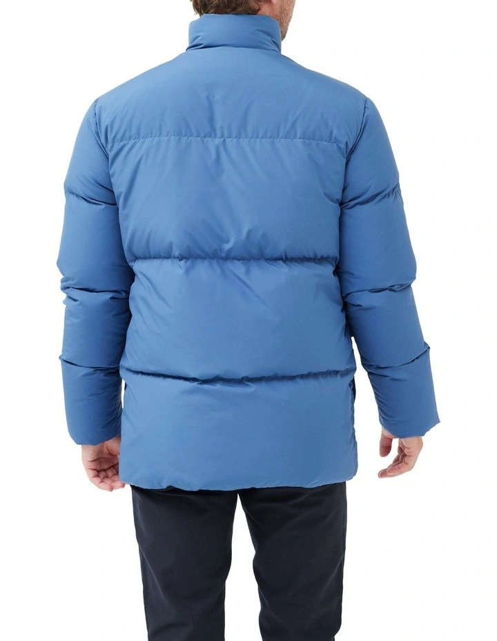 Ohau Down Jacket in Blue image 2